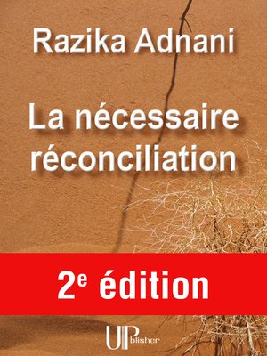cover image of La nécessaire réconciliation